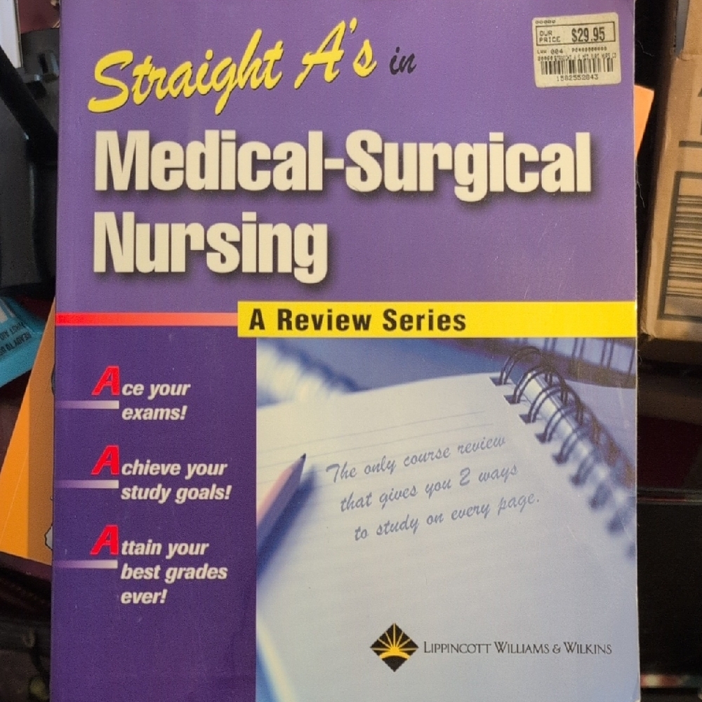 Straight A's in Medical-Surgical Nursing Book